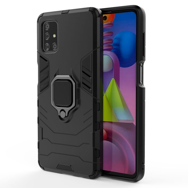 Противоударный чехол с кольцом для Samsung M51 / Самсунг M51 - купить с ...