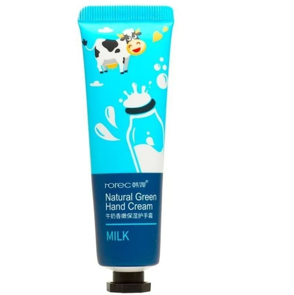 Крем для рук HCHANA MILK 30 г, чистая Корея, натуральные вещества ...