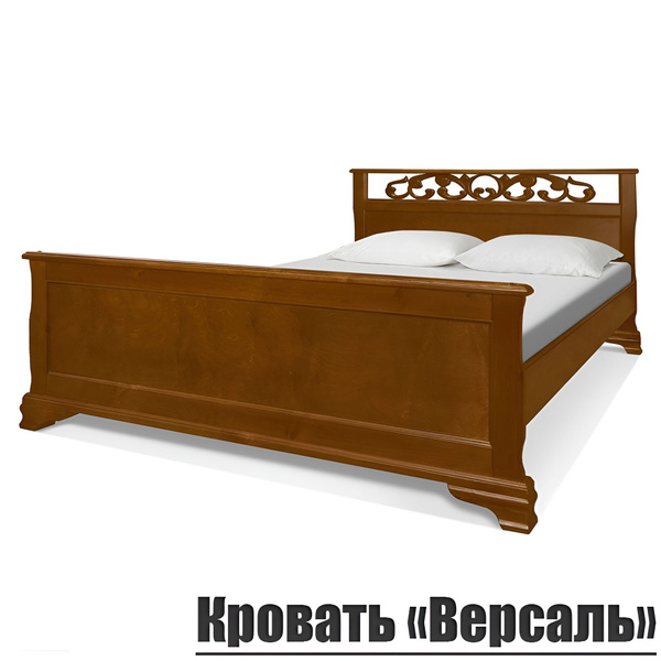 Двуспальная кровать Кровать "Версаль" Из Массива Сосны_Классический ...