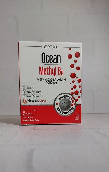 Orzax метилкобаламин b12 Spray 1000mg - купить с доставкой по выгодным ...