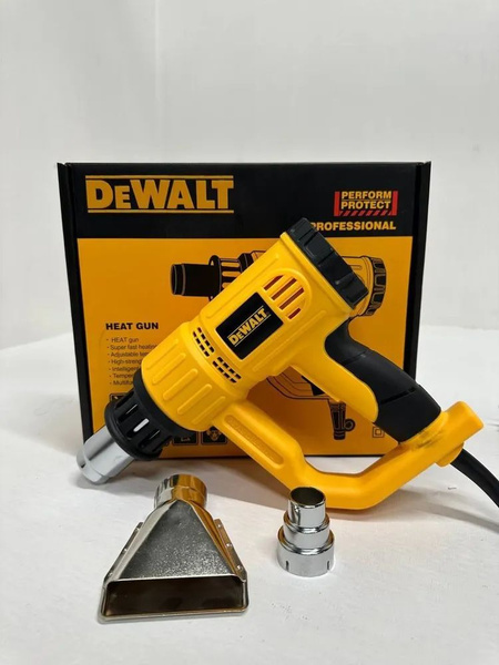 Фен строительный Dewalt DW745 2000Вт / фен девольт / сетевой ...