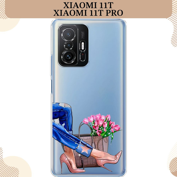 Силиконовый чехол на Xiaomi Mi 11T/11T Pro / Сяоми Ми 11T/11T Про В ...