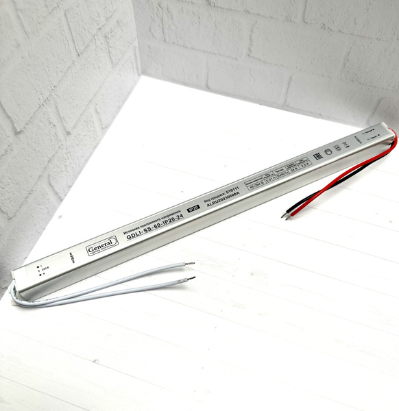 Блок питания для светодиодной ленты General Lighting Systems, 24В, 60 ...