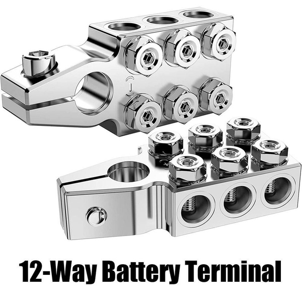 12-позиционный зажим клеммы аккумулятора, разъем клеммы аккумулятора, 0 ...