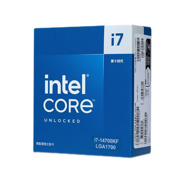 Процессор Intel Core i7 14-го поколения, BOX (без кулера), 20 яд ...