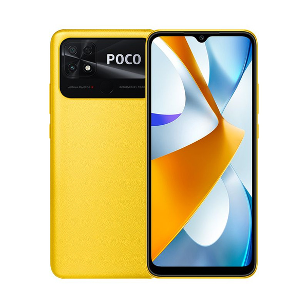 Смартфон Poco Телефон Глобальная Версия C40 C 40 Восьмиядерный 6000 МАч ...