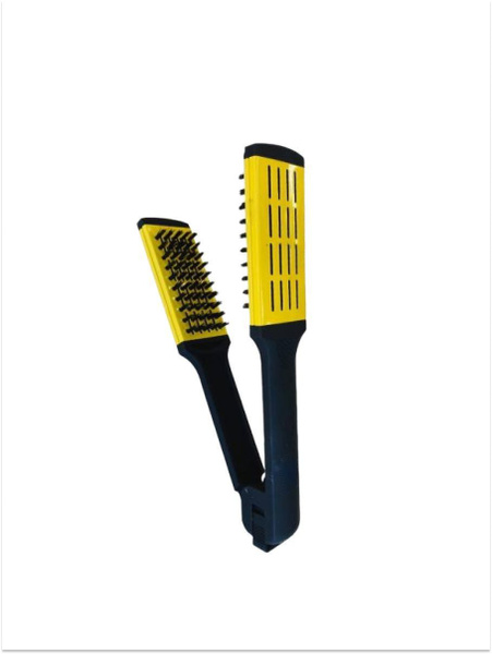 Расческа с зажимом для выпрямления волос Keratin Tools Желтая - купить ...