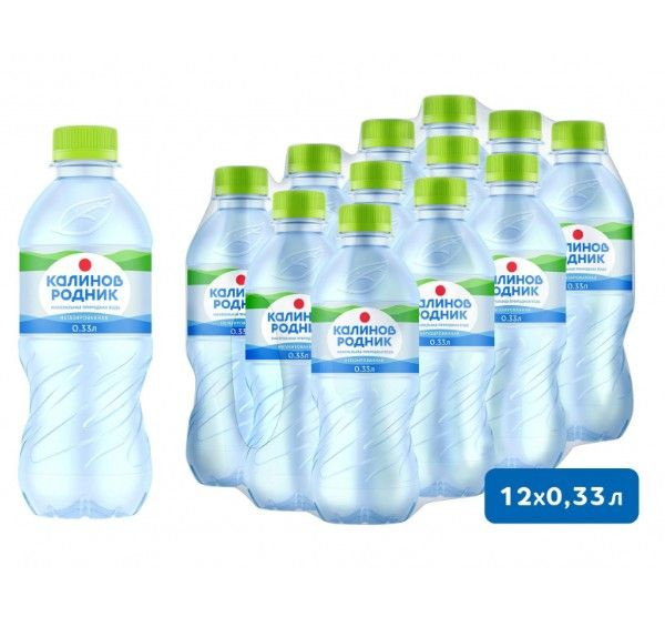 Калинов Родник Вода Негазированная 330мл. 12шт - купить с доставкой по ...