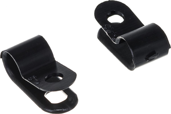 Вопросы и ответы о Кабельная скоба под винт REXANT 6 мм, черная , 2 ...