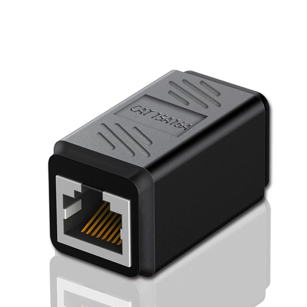 Новый разъем RJ45 Cat7/6 Ethernet-адаптер Гигабитный интерфейс сетевой ...