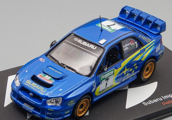 Subaru Impreza WRC #7 P.Solberg – Rallye Chypre 2003 – 1/43 Vitesse 43100