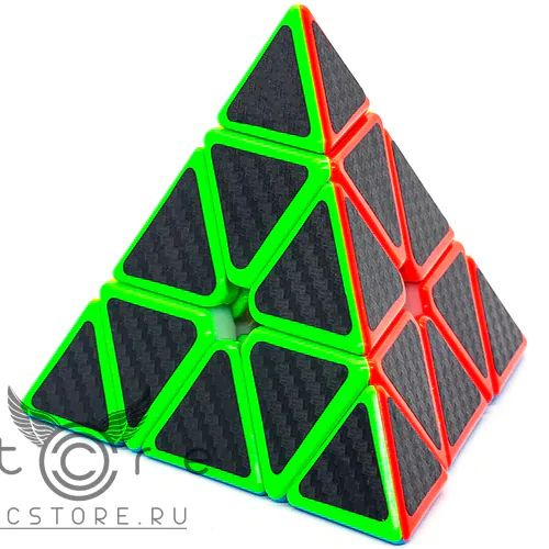 Пирамидка рубика Z-cube Pyraminx Carbon / Развивающая головоломка ...