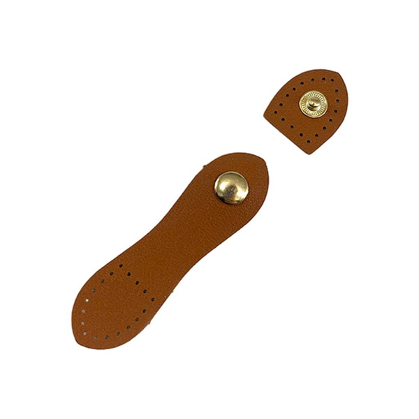 (1 шт.) Кожаная пряжка для соединения плечевого ремня-коричневая купить ...