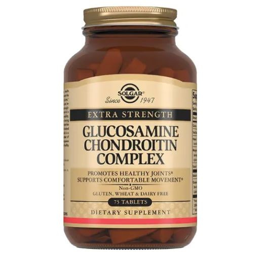 Solgar Glucosamine Chondroitin complex, 75 таблеток купить с