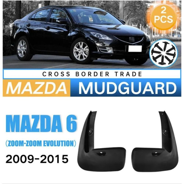 передние и задние автомобильные брызговики для mazda 6 GH Series 2009 ...