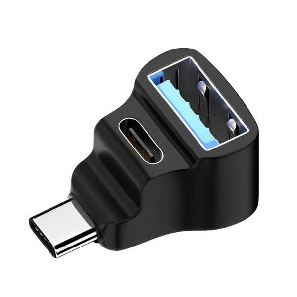 Коннектор,Разветвитель: мужской Type C в женский USB + разъем Type C ...