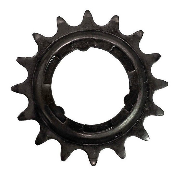 Звезда задняя Shimano 23T(2.3мм), черная, для односкоростных и ...