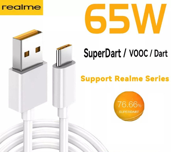 Кабель USB Type-C, USB Type-A Кабель Realme SuperDart 65W USB/Type-C ...