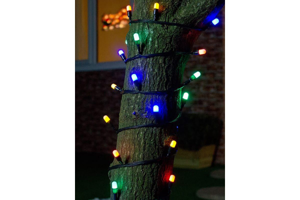 Электрогирлянда Космос 120 светодиодов RGB, 12,8м 8 режимов уличная ...
