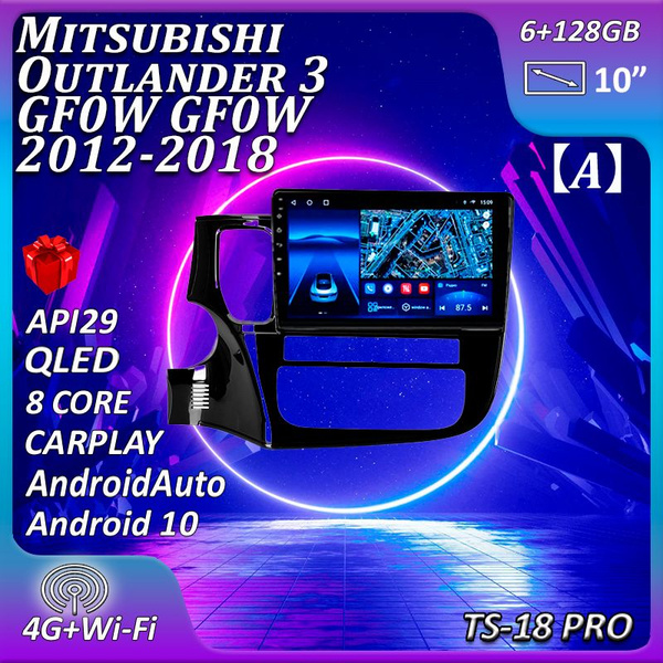 Штатная магнитола Multimedia Factory TS18PRO/6+128GB/Mitsubishi ...