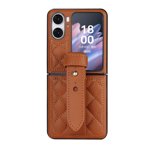 Подходит для OPPO Find N2 Flip Кожаный браслет на запястье Складной ...