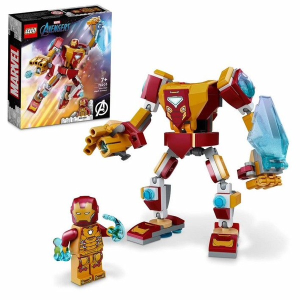 Конструктор LEGO Marvel Робот Железного человека (76203) - купить с ...