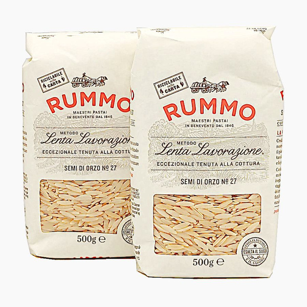 Макароны Семи Ди Орзо (Semi de orzo) № 27 RUMMO, 500 г * 2 штуки ...