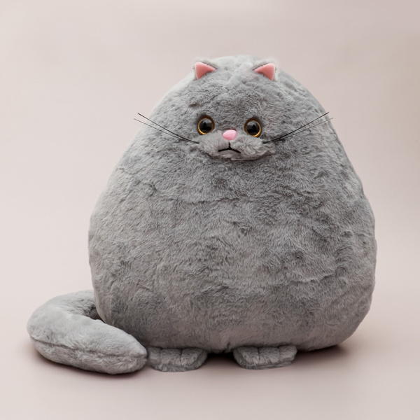 Мягкая Игрушка КОТ Облачко серый Эврика / игрушка антистресс / плюшевый ...