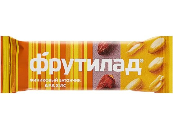 Батончик финиковый Фрутилад Peanuts - купить с доставкой по выгодным ...