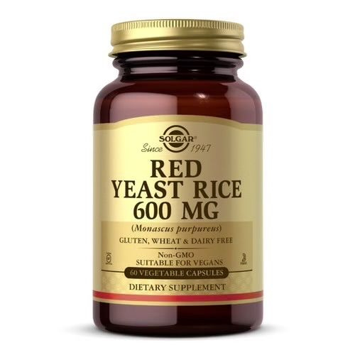 Solgar Red Yeast Rice 600 mg // Солгар Красный ферментированный рис 600 ...