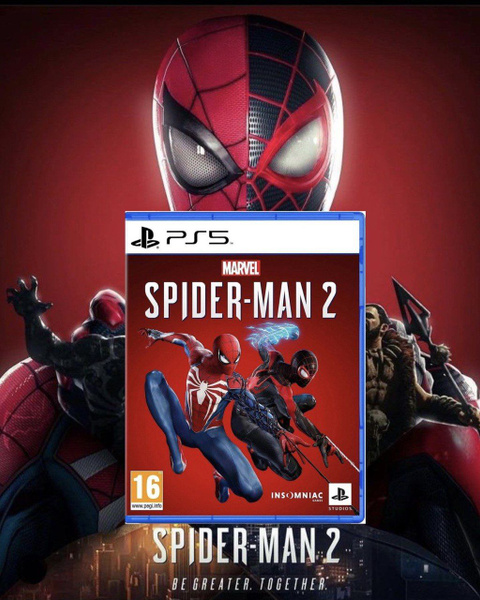 Игра spider man 2 ps5 (PlayStation 5, Русская версия) купить по низкой ...