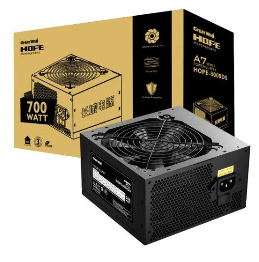 Great Wall Блок питания компьютера HOPE-8000DS 700W, 700 Вт - купить с ...