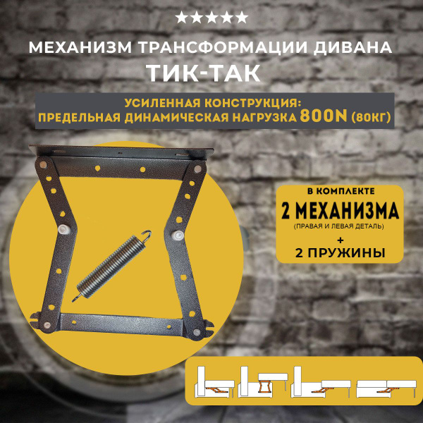 Механизм для дивана ТИК ТАК 402, комплект купить по выгодной цене в ...