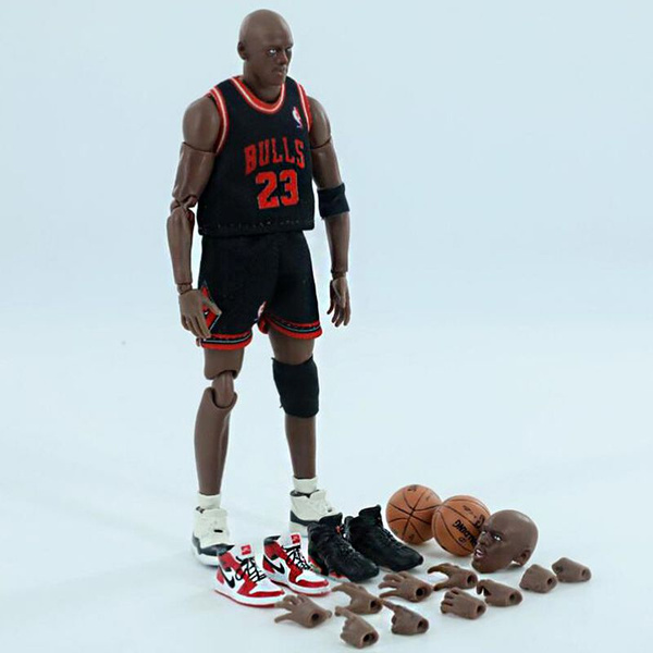 Фигурка Майкл Джордан НБА Michael Jordan NBA Форма "Быков MJ Черная ...