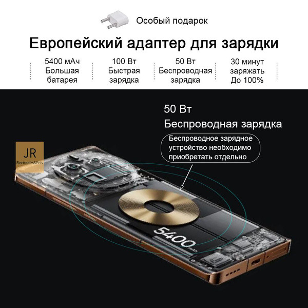 Смартфон realme GT5 Pro Snapdragon 8 Gen3, аккумулятор емкостью 5400 ...