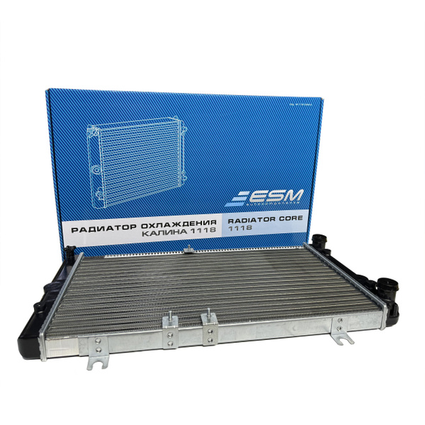 Радиатор охлаждения для а/м Лада Калина, без кондиционера ESM купить на ...