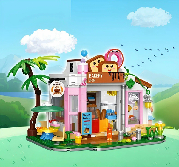 Конструктор пластиковый Balody (635 дет. в коробке) 14,1х9,4х9,4см (Арт ...