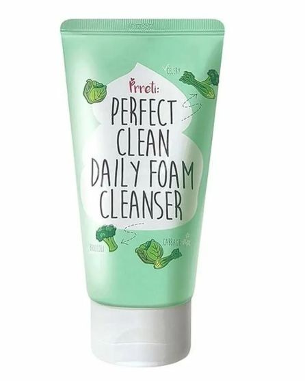 Prreti. Пенка для лица с экстрактом брокколи Perfect Clean, 150 мл ...
