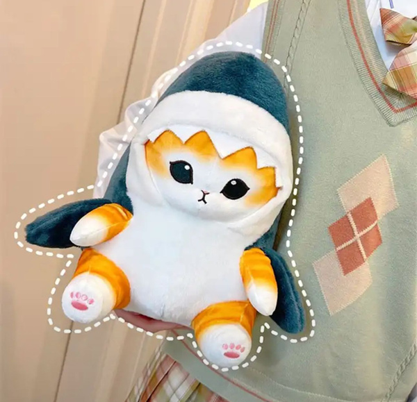 Игрушка кот акула