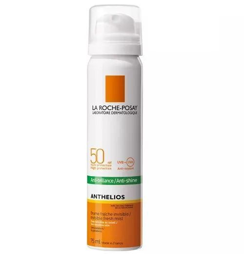 Ля Рош Позе Солнцезащитный матирующий спрей-вуаль для лица SPF 50+/PPD ...