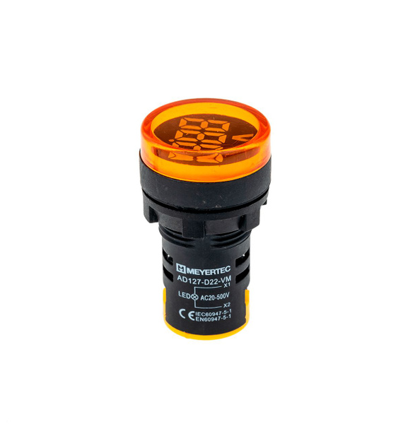 Индикатор напряжения, 20-500V AC, желтый MT22-VM5 - купить по низкой ...
