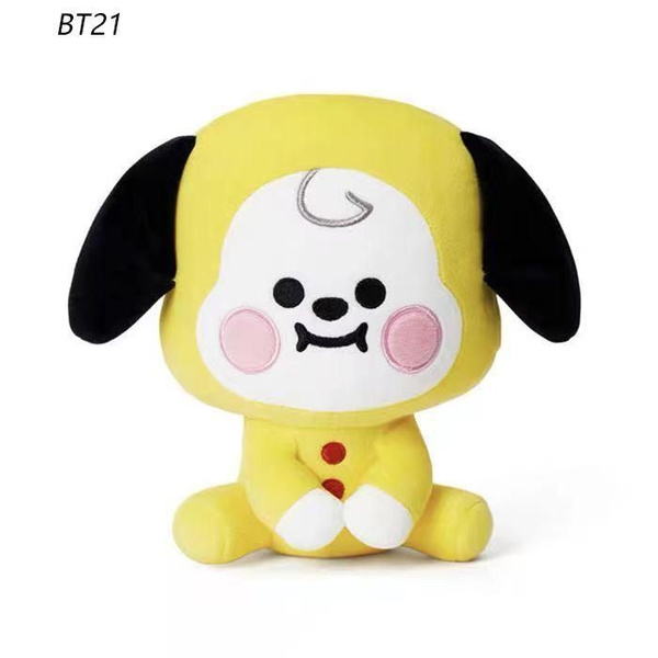 20cm Тата БТ21 БТС мягкая игрушка SHOOKY BT21 BTS - купить с доставкой ...