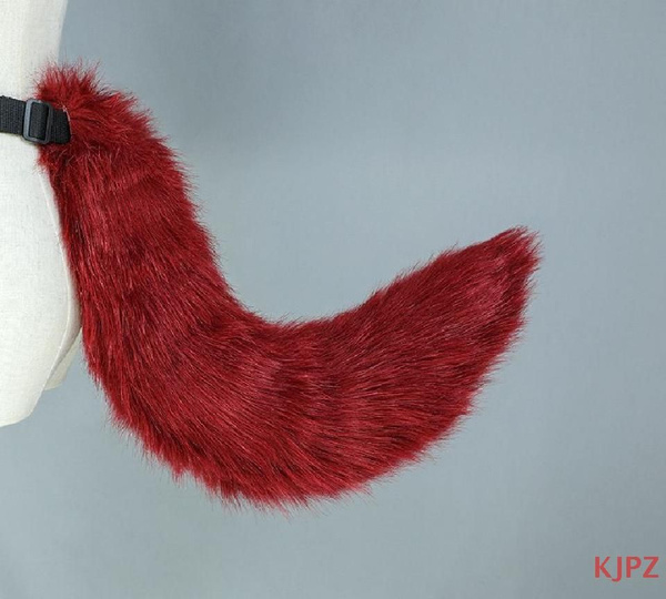 Лисий хвост, Красный, для косплея, вечеринок, карнавалов - купить по ...