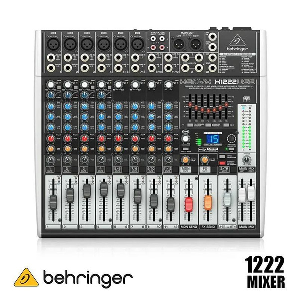 Behringer Xenyx X1222USB Микшерный пульт с процессором эффектов ...