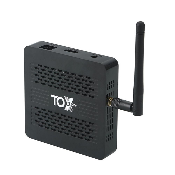 Медиаплеер TOX3, USB, HDMI, RJ-45 Ethernet, DC 3.5 мм, черный, Android ...