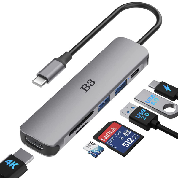 Переходник для ноутбука apple MacBook, MacBook Pro Air. USB хаб ...