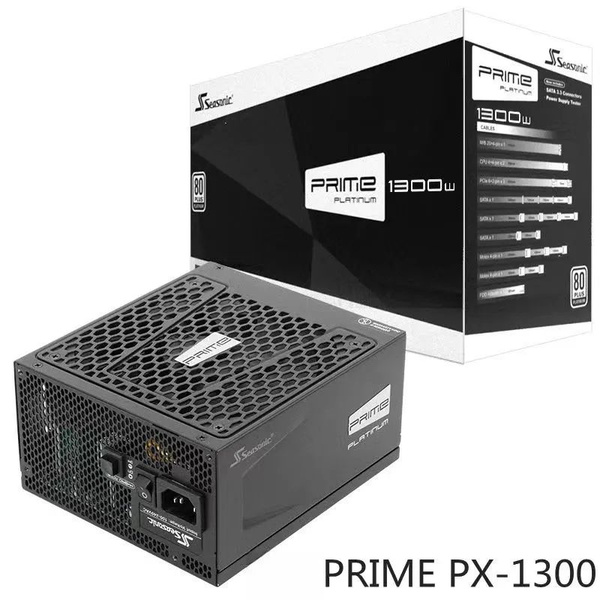 Alimentation PC Seasonic Prime PX-1300W 80+ Platinum – Occasion Garantie, Modulaire Haut De Gamme