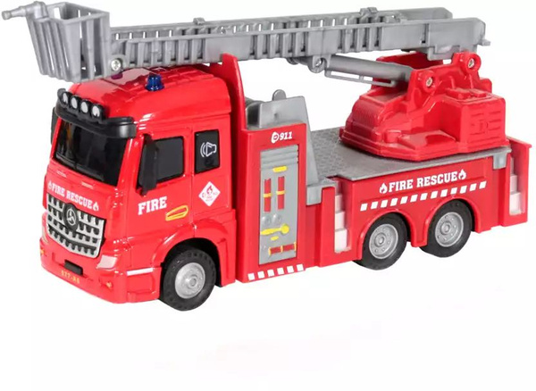 Модель машины Пожарная машина 1:43 (19см) свет, звук, инерция 24116 ...