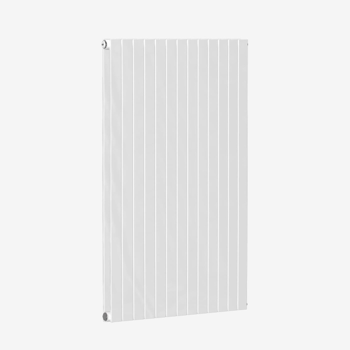 Трубчатый радиатор КЗТО Соло В 2-1250, 3 секции, боковое, цвет белый  #1