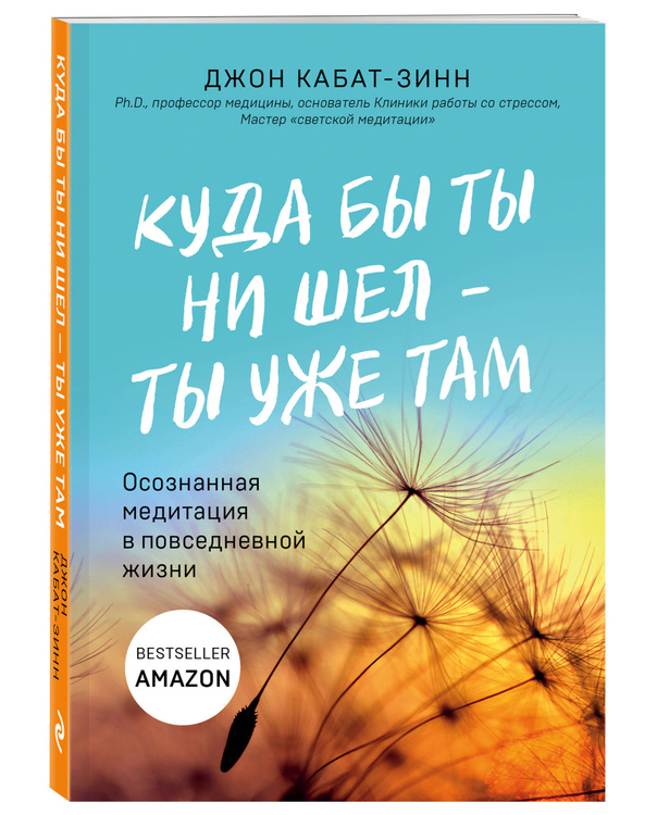 Книга "Куда бы ты ни шел ты уже там. Осознанная